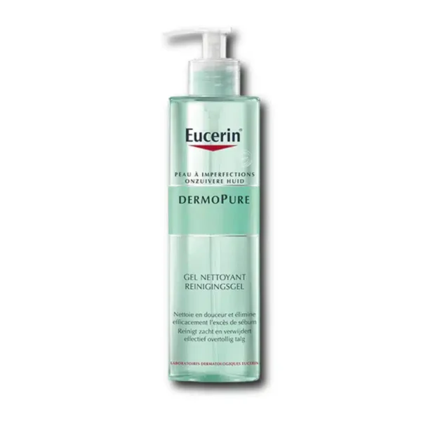 EUCERIN DERMOPURE GEL NETTOYANT 200ML