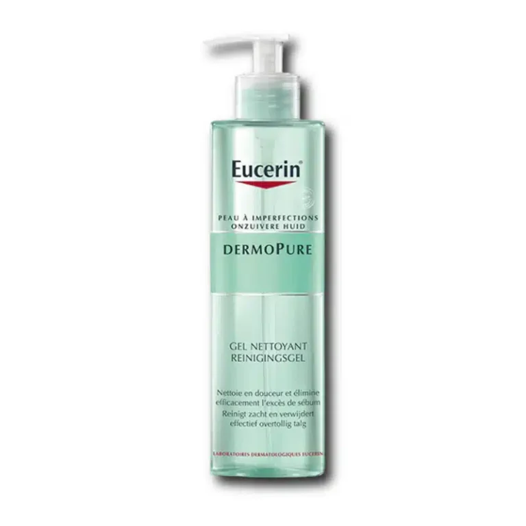 EUCERIN DERMOPURE GEL NETTOYANT 200ML